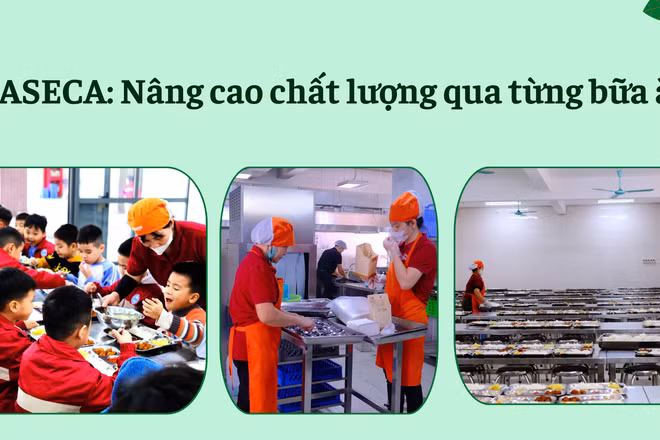 Haseca xây dựng quy trình 4 lớp kiểm soát an toàn thực phẩm cho suất ăn học đường