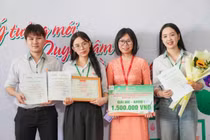 Nhóm sinh viên Trường ĐH Đông Á đạt giải 3 Giải thưởng Khoa học và Công nghệ của Bộ GD&ĐT