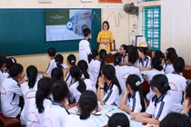 Ảnh minh họa: Website Trường Trung học phổ thông Mỹ Tho (xã Phong Doanh, tỉnh Ninh Bình).