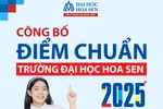Chi tiết điểm chuẩn năm 2025 của Trường Đại học Hoa Sen