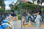 Ứng dụng xe đạp công nghệ TNGo “mở lối” cho giao thông xanh