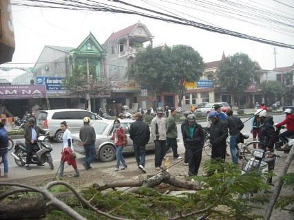 Hiện trường vụ tai nạn Hiện trường vụ tai nạn