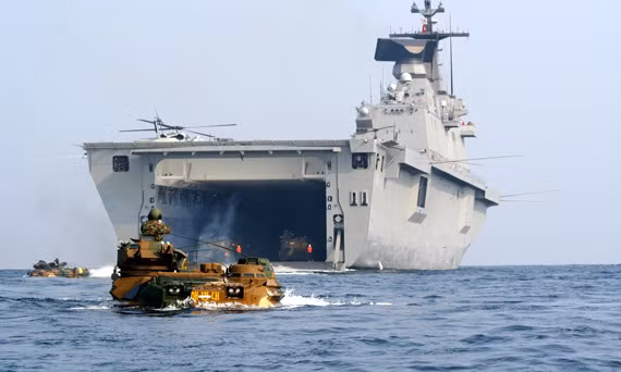 Tàu sân công đổ bộ/tàu sân bay LPX-Dokdo của Hàn Quốc Tàu sân công đổ bộ/tàu sân bay LPX-Dokdo của Hàn Quốc