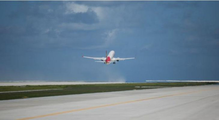 Trung Quốc đã biến đá Chữ Thập thuộc quần đảo Trường Sa của Việt Nam thành một tiền đồn quân sự, một "tàu sân bay không chìm" - đây là hành động bất hợp pháp. Trung Quốc đã biến đá Chữ Thập thuộc quần đảo Trường Sa của Việt Nam thành một tiền đồn quân sự, một "tàu sân bay không chìm" - đây là hành động bất hợp pháp.