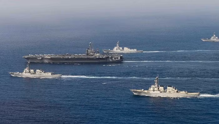 Cụm tấn công tàu sân bay USS John C Stennis, Hải quân Mỹ