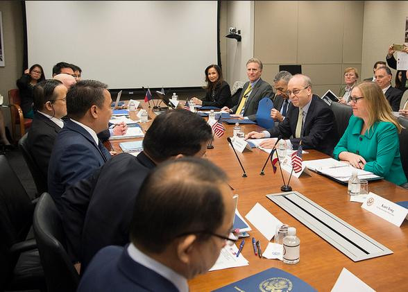 Đối thoại chiến lược Mỹ-Philippines ở Washington Đối thoại chiến lược Mỹ-Philippines ở Washington