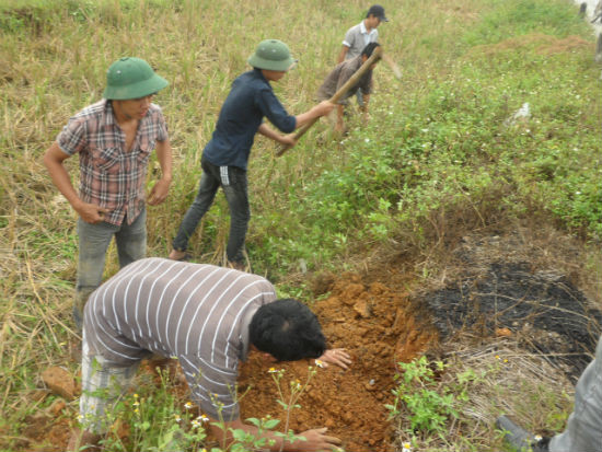 Khi phát hiện khu vực, cánh đồng nào có khả năng có nhiều chuột, các thành viên trong đoàn "thợ săn" bắt đầu hành động, mỗi người một việc, người phát quang cây cối xung quanh, người căng lưới,...