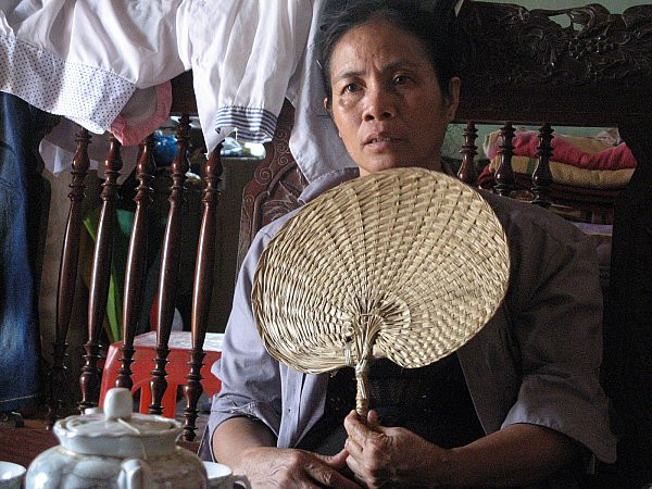 Bà Dương Thị Lược. Ảnh Xuân Trung Bà Dương Thị Lược. Ảnh Xuân Trung