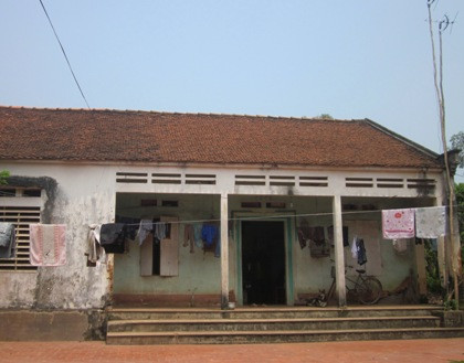 Ngôi nhà nghi can Trương Thanh Hồng. Ảnh Xuân Trung Ngôi nhà nghi can Trương Thanh Hồng. Ảnh Xuân Trung