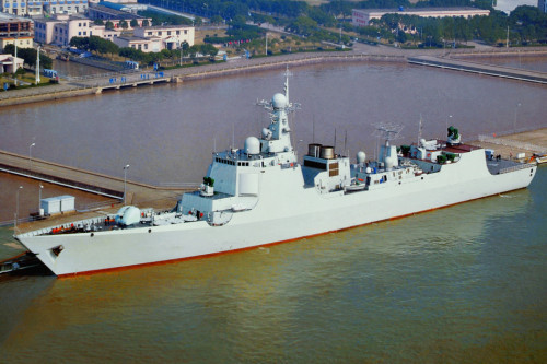 Năm 2014, Trung Quốc sẽ biên chế tàu khu trục tên lửa mới Type 052D cho Hải quân