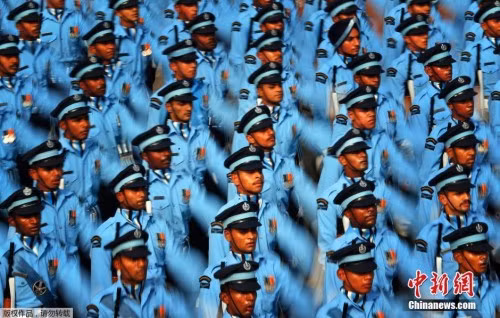 Binh sĩ Không quân Ấn Độ trong ngày Quốc khánh