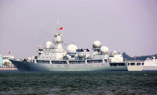 Tàu trinh sát điện tử 853 Trung Quốc Tàu trinh sát điện tử 853 Trung Quốc