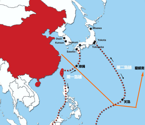 Sơ đồ đường đi của tàu trinh sát điện tử 853 Trung Quốc Sơ đồ đường đi của tàu trinh sát điện tử 853 Trung Quốc