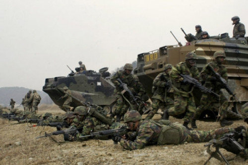 Quân đội Mỹ-Hàn liên tục diễn tập liên hợp Quân đội Mỹ-Hàn liên tục diễn tập liên hợp