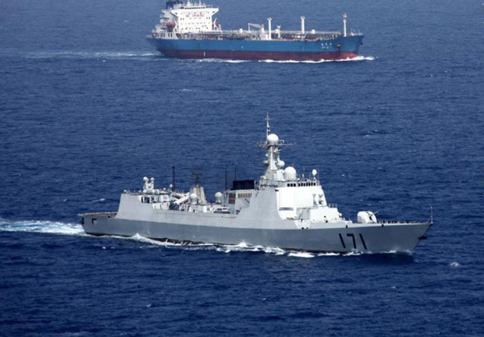 Tàu khu trục Hải Khẩu, Type 052C, Hạm đội Nam Hải, Hải quân Trung Quốc