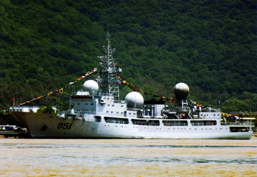 Tàu trinh sát điện tử 851 Trung Quốc Tàu trinh sát điện tử 851 Trung Quốc