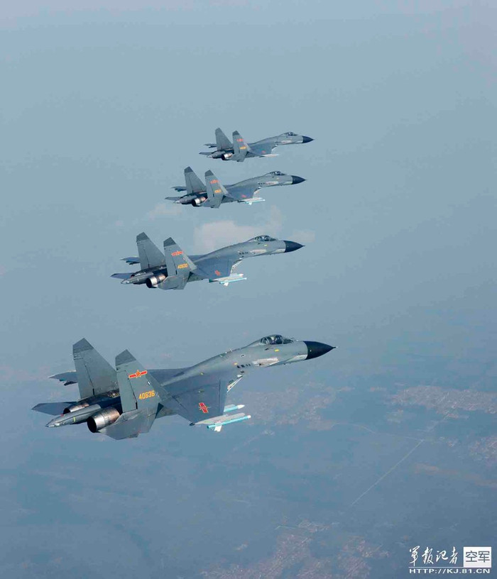 Máy bay chiến đấu J-11B Trung Quốc