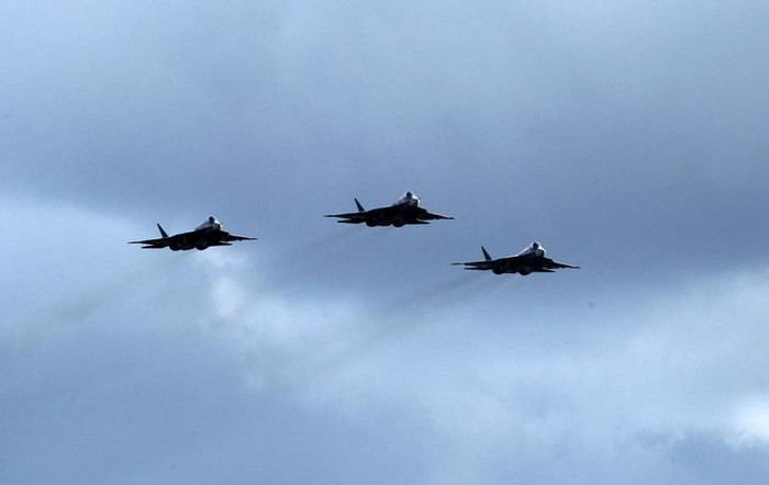 Máy bay chiến đấu tàng hình T-50 Nga