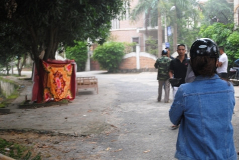 Hiện trường nơi phát hiện xác chết