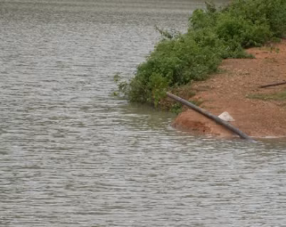 Đập Ông Thiện nơi chị Chu Thị Tình gặp nạn