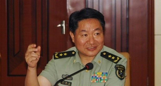 Vương Giáo Thành khi còn đeo lon Trung tướng, ảnh: ifeng.com. Vương Giáo Thành khi còn đeo lon Trung tướng, ảnh: ifeng.com.