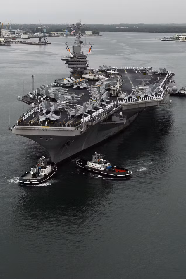 Tàu sân bay động cơ hạt nhân USS John C. Stennis Hải quân Mỹ