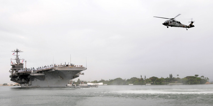 Tàu sân bay động cơ hạt nhân USS John C. Stennis Hải quân Mỹ Tàu sân bay động cơ hạt nhân USS John C. Stennis Hải quân Mỹ