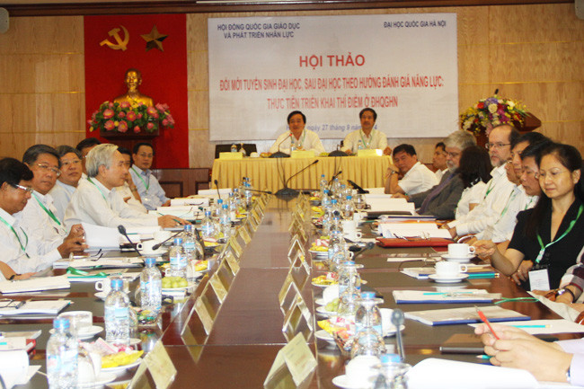 Đánh giá tích cực từ bài thi năng lực của Đại học Quốc gia Hà Nội ảnh 1 Đánh giá tích cực từ bài thi năng lực của Đại học Quốc gia Hà Nội ảnh 1