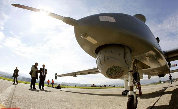 Máy bay trinh sát không người lái Heron do Israel chế tạo