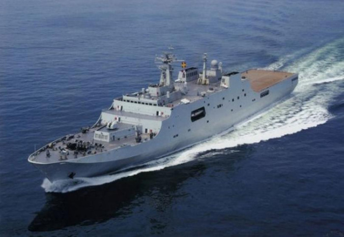 Trung Quốc bố trí cả 3 tàu đổ bộ cỡ lớn Type 071 hiện có ở Biển Đông, mục đích chưa rõ Trung Quốc bố trí cả 3 tàu đổ bộ cỡ lớn Type 071 hiện có ở Biển Đông, mục đích chưa rõ