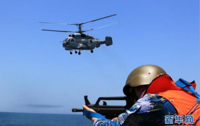 Diễn tập thực binh Trung-Nga (ảnh tư liệu) Diễn tập thực binh Trung-Nga (ảnh tư liệu)