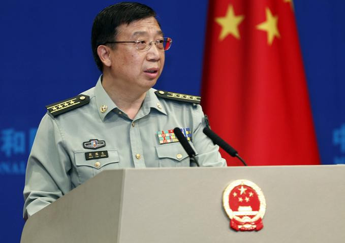 Cảnh Nhạn Sinh - phát ngôn viên Bộ Quốc phòng Trung Quốc Cảnh Nhạn Sinh - phát ngôn viên Bộ Quốc phòng Trung Quốc