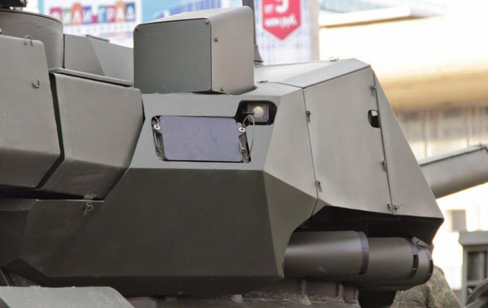 Đặc tả phía sau tháp pháo xe tăng chiến đấu T-14 Nga Đặc tả phía sau tháp pháo xe tăng chiến đấu T-14 Nga