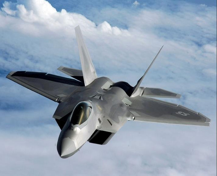 Máy bay chiến đấu tàng hình F-22 Raptor Mỹ Máy bay chiến đấu tàng hình F-22 Raptor Mỹ