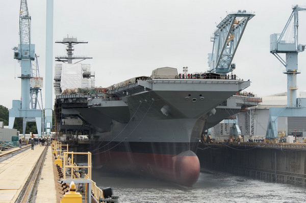 Tàu sân bay hạt nhân thế hệ mới USS Gerald R. Ford, Hải quân Mỹ