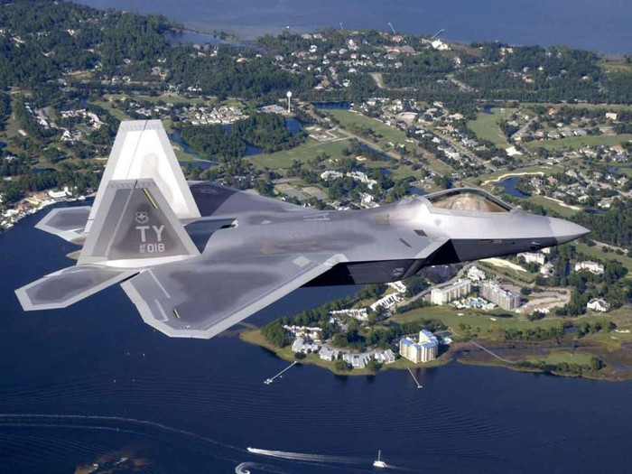 Máy bay chiến đấu tàng hình F-22 Không quân Mỹ Máy bay chiến đấu tàng hình F-22 Không quân Mỹ