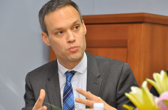 Ông Christian Bodewig: Đổi mới phải làm sao tăng tính tự chủ ở các trường học. Ảnh Xuân Trung