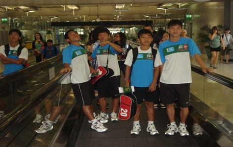 Học viện HAGL JMG tập huấn tại Thái Lan vào tháng 6/2011. Học viện HAGL JMG tập huấn tại Thái Lan vào tháng 6/2011.