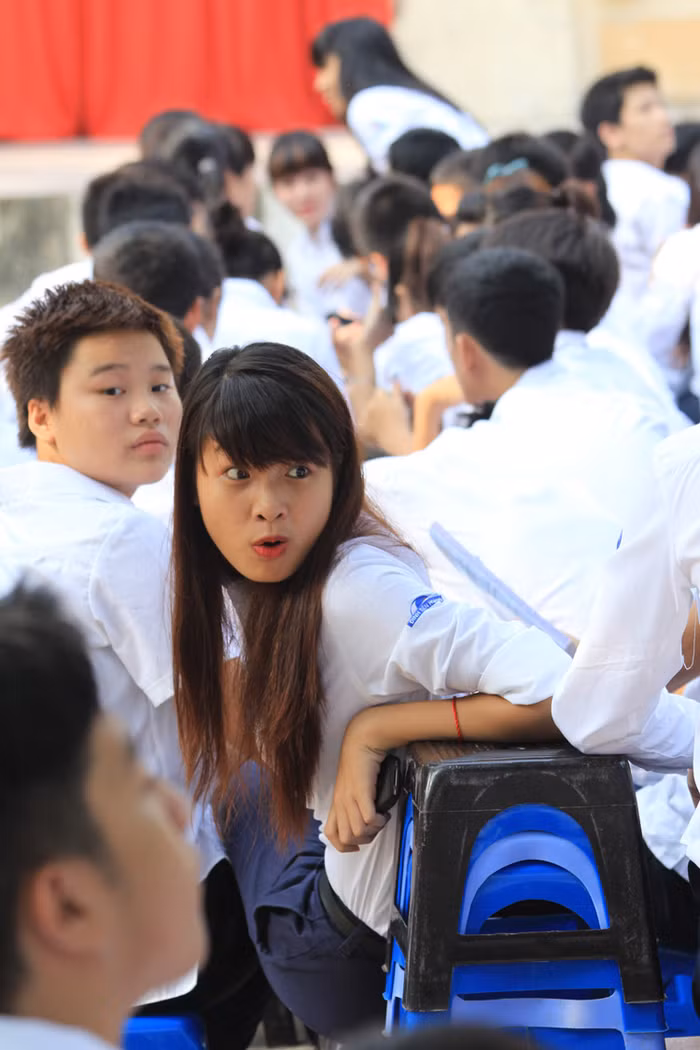 Chùm ảnh:Thầy trò dâng hương tưởng nhớ Đinh Tiên Hoàng ngày khai giảng Chùm ảnh: Những trò chơi thuở ấu thơ của học trò (P1) >>Hotgirl Hà Lade được dạy thế nào để tránh xa ngôn ngữ bẩn?