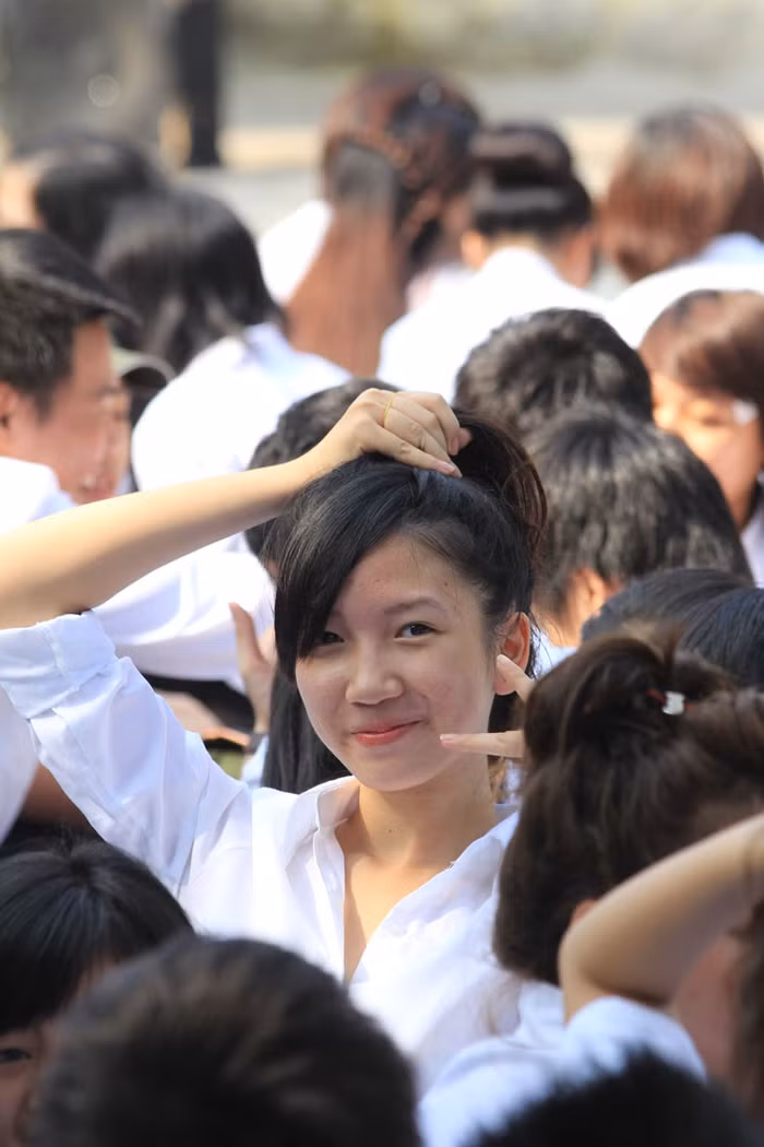 Chùm ảnh:Thầy trò dâng hương tưởng nhớ Đinh Tiên Hoàng ngày khai giảng Chùm ảnh: Những trò chơi thuở ấu thơ của học trò (P1) >>Hotgirl Hà Lade được dạy thế nào để tránh xa ngôn ngữ bẩn?