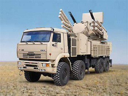 Tổ hợp pháo– tên lửa phòng không Pantsir– S1. Tổ hợp pháo– tên lửa phòng không Pantsir– S1.