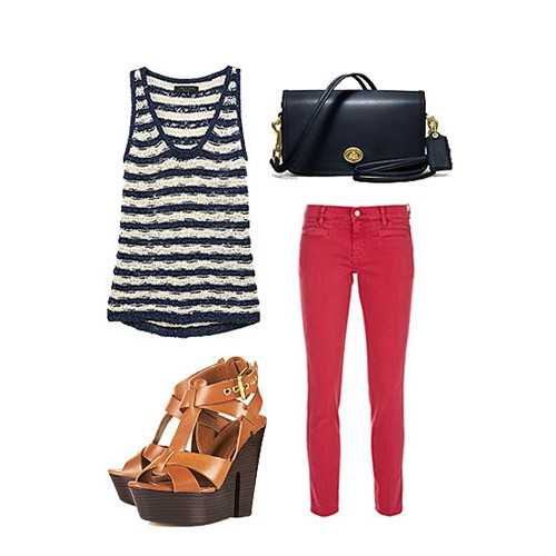 Nếu thích phong cách đơn giản, các nàng có thể mặc một chiếc áo phông màu ghi trơn, không họa tiết, đôi giày cao gót màu nude nền nã và một chiếc xắc tay nhỏ xinh. Tuy nhiên cũng nhớ đừng quên tạo điểm nhấn với chiếc vòng tay thật ấn tượng nhé. Xem thêm: Diện quần jeans sành điệu như cô nàng "Bella" xinh đẹp