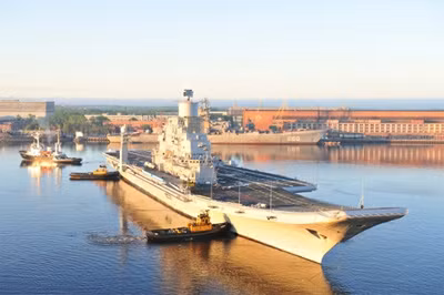 INS Vikramaditya.