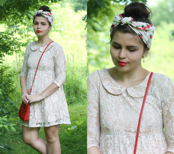 Váy ren màu kem lãng mạn cho buổi hẹn xem phim hay cafe tối. Xem thêm:Thổi bùng xu hướng hè với thời trang đường phố tuyệt đẹp