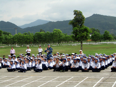 Học viên được tổ chức giao lưu văn hóa, văn nghệ với chủ đề “Biển và người chiến sĩ”