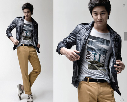 Không chỉ xuất hiện trọng những bộ vest bóng bẩy, đôi khi Kim Bum cũng rất bụi bặm, cá tính và... (Ảnh:VNN) Xem thêm:Mỹ nam Lee Min Ho: hotboy từ thủa trong nôi