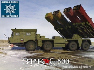 Hệ thống tên lửa phòng không S-500 Hệ thống tên lửa phòng không S-500
