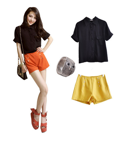 Thời trang quần short năm nay đầy màu sắc. Các nàng có thể diện một chiếc quần màu sáng kết hợp với áo màu trung tính nhé. Xem thêm: Thổi bùng xu hướng hè với thời trang đường phố tuyệt đẹp Thời trang quần short năm nay đầy màu sắc. Các nàng có thể diện một chiếc quần màu sáng kết hợp với áo màu trung tính nhé. Xem thêm: Thổi bùng xu hướng hè với thời trang đường phố tuyệt đẹp