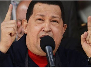 Tổng thống Venezuela Hugo Chavez - Ảnh: AFP