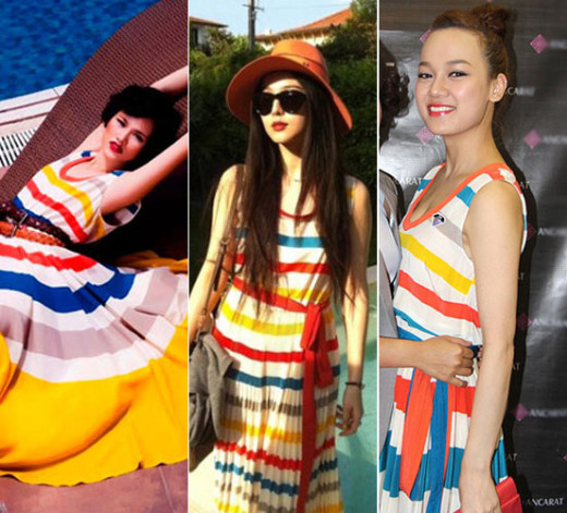 Hoa đán kết hợp mũ rộng vành và kính mát cực ăn ý với chiếc chiếc đầm Marc Jacobs "cầu vòng". Không đơn giản chỉ là khoác trang phục lên mình, chính cách thêm thắt của Phạm Băng Băng đã làm tôn thêm vẻ đẹp của váy áo và khiến cô ấy được các nhà thiết kế thời trang yêu mến. Xem thêm: Phạm Băng Băng "khuân" tứ đại mỹ nữ Trung Hoa lên thảm đỏ Cannes Hoa đán kết hợp mũ rộng vành và kính mát cực ăn ý với chiếc chiếc đầm Marc Jacobs "cầu vòng". Không đơn giản chỉ là khoác trang phục lên mình, chính cách thêm thắt của Phạm Băng Băng đã làm tôn thêm vẻ đẹp của váy áo và khiến cô ấy được các nhà thiết kế thời trang yêu mến. Xem thêm: Phạm Băng Băng "khuân" tứ đại mỹ nữ Trung Hoa lên thảm đỏ Cannes